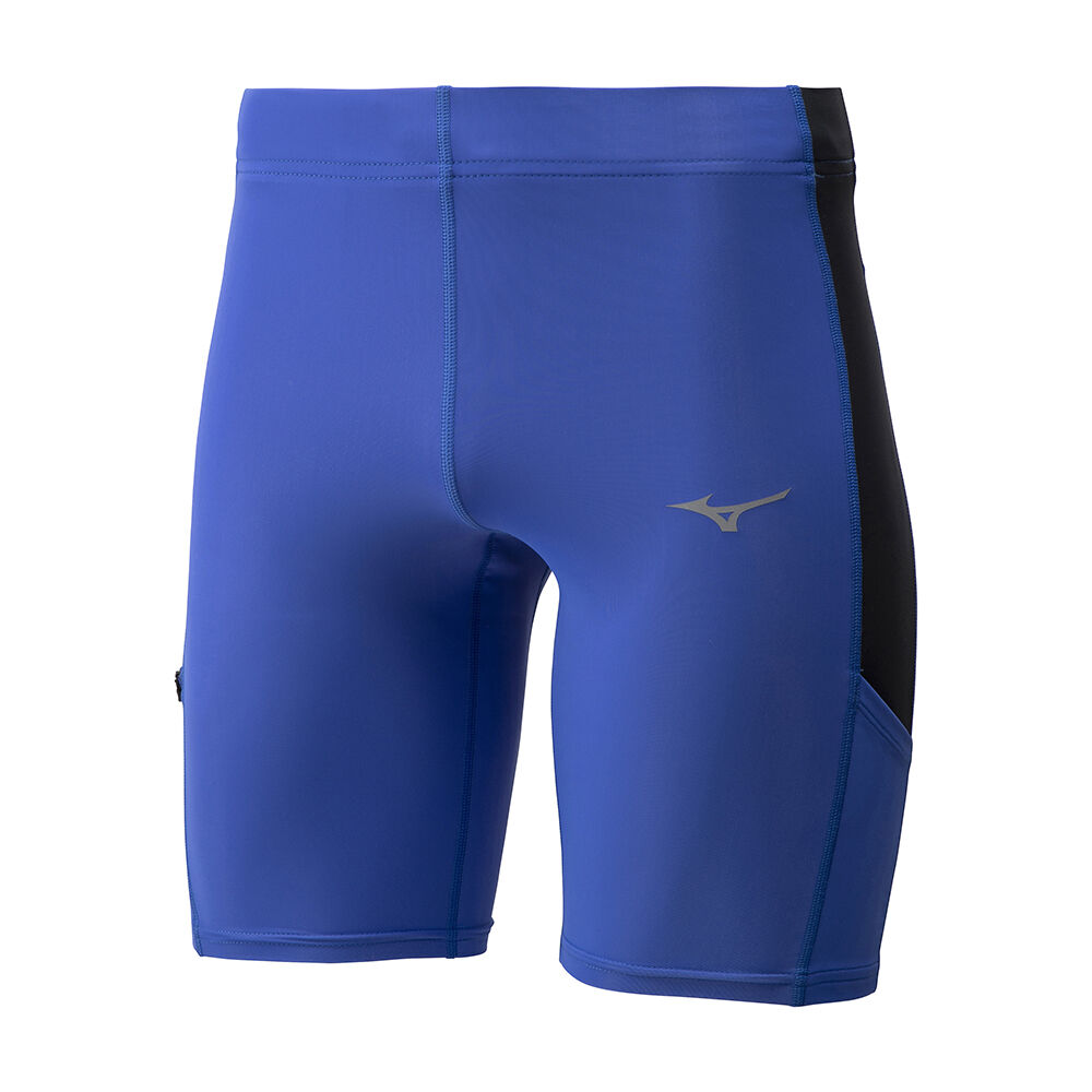 Mizuno Men's Core Mid Running Tights Blue (J2GB015029-ULV)